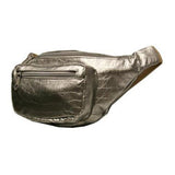 Croc Print Waist Pack in Fashion Colors by Buxton (Silver)