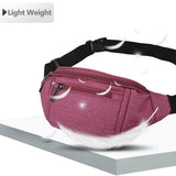 Crossbody Fanny Pack for Women Fashionable,Fashion Waist Bag Purse,Belt Bag for Travel Walking Running Hiking Cycling,Easy Carry Any Phone,Wallet (Purple)