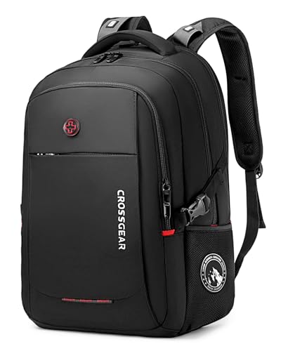 CROSSGEAR Ergonomic Laptop Backpack Reduce Shoulder Strain by 30%, 16 Inch Large Work Backpack, Lightweight Waterproof Travel | Backpacks4Less
