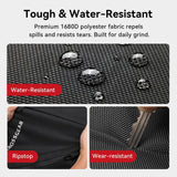 CROSSGEAR Large Travel Backpack Waterproof Laptop Bag Airline Approved Business Office Work Computer Casual Daypacks TSA Lock Anti - Theft Bookbag with USB Port Fit 17.3 inch Laptops for Men Women