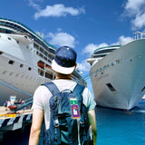 Cruise Luggage Tag Holder for Royal Caribbean & Celebrity 5 Pack, Cruise Ship Essentials 2026 Waterproof, Cruise Must Haves Durable
