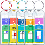 Cruise Luggage Tag Holder for Royal Caribbean & Celebrity 5 Pack, Cruise Ship Essentials 2026 Waterproof, Cruise Must Haves Durable | Backpacks4Less