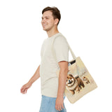 Custom dog mama lover ciao chow chow pet dog mama lover tote errand bag grocery book personalize with name dual sided tote