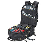 Custom Leathercraft1132 75-Pocket Tool Backpack