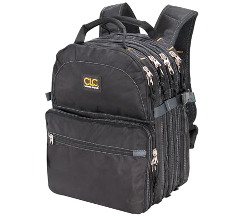 Custom Leathercraft1132 75-Pocket Tool Backpack | Backpacks4Less