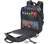 Custom Leathercraft1132 75-Pocket Tool Backpack