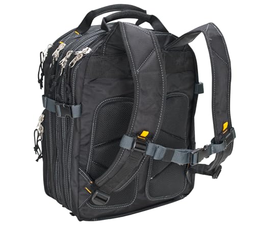 Custom Leathercraft1132 75-Pocket Tool Backpack