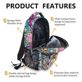 CustomWish Kids Backpack for Boys Baseball Drip Backpacks for Kids Teens Team, Lightweight Large Capacity Cool Back to School Supplies