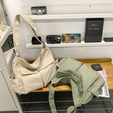 Cute Canvas Tote Bag for School/Work/Travel, Large Crossbody Messenger Bag Laptop Shoulder Bag