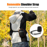 Cwatcun Mini Digital Compact Camera Sling Bag，Portable Protective Small Crossbody Camera Case Lightweight Photography Camera waist bag for Canon Nikon Sony Fuji Digital Camera