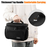 Cwatcun Small Camera Sling Bag Crossbody Camera Shoulder Case, Waterproof Travel Photography Camera Messenger Bag for Canon, Nikon, Sony, Fuji DSLR/SLR/Mirrorless Cameras, Lens and Accessories