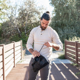 Dad Diaper Bag - Molle - Style Military Diaper Backpack Made of Rugged 900D Waterproof Polyester with Wider Extra - Long Straps, Pouch for Dirty Diapers, Baby Wipes Dispenser & Insulated Bottle Pockets