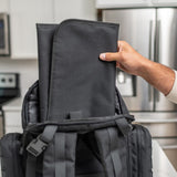 Dad Diaper Bag - Molle - Style Military Diaper Backpack Made of Rugged 900D Waterproof Polyester with Wider Extra - Long Straps, Pouch for Dirty Diapers, Baby Wipes Dispenser & Insulated Bottle Pockets