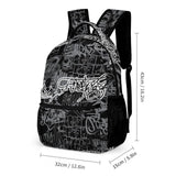 Dalicoter Cool Graffiti School Backpack For Kids Boys Girls Children Travel Bag Students Teens Bookbag Hip Hop Backpack Laptop Backpack - C1