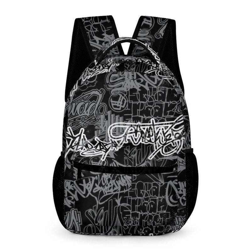 Dalicoter Cool Graffiti School Backpack For Kids Boys Girls Children Travel Bag Students Teens Bookbag Hip Hop Backpack Laptop Backpack - C1