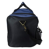 DALIX 17" Duffle Travel Bag with Dual Front Mesh Pockets in Navy Blue