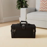 DALIX 21" Blank Sports Duffle Bag Gym Bag Travel Duffel Adjustable Strap in Black