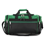 DALIX 21" Blank Sports Duffle Bag Gym Bag Travel Duffel Adjustable Strap in Green