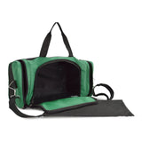 DALIX 21" Blank Sports Duffle Bag Gym Bag Travel Duffel Adjustable Strap in Green