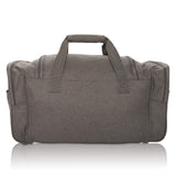 DALIX Signature Travel or Gym Duffle Bag in Gray Large