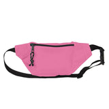 DALIX Small Fanny Pack Waist Pouch S XS Size 24 to 31 in Hot Pink