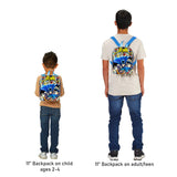 DC Comics Batman Mini Backpack for Boys - Bundle with 11" Superhero School Bag, Stickers, More | Batman School Backpack for Kids