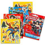 DC Comics Justice League Mini Batman Backpack for Boys Toddlers Kids ~ Deluxe 12 Inch Preschool Toddler Backpack with Detachable Cape and Stickers (Batman School Supplies)