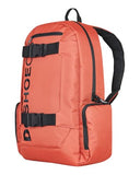 DC Shoes Chalkers skate backpack side profile and straps