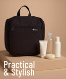 DD D&D Wanderlust D&D Hanging Travel Toiletry Bag for Men and Women – Cosmetics, Makeup and Toiletries Organizer Kit with 10 Compartments, YKK Zippers, XXL Metal Swivel Hook, Water - Resistant Nylon