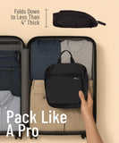 DD D&D Wanderlust D&D Hanging Travel Toiletry Bag for Men and Women – Cosmetics, Makeup and Toiletries Organizer Kit with 10 Compartments, YKK Zippers, XXL Metal Swivel Hook, Water - Resistant Nylon