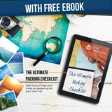 DD D&D Wanderlust D&D Hanging Travel Toiletry Bag for Men and Women – Cosmetics, Makeup and Toiletries Organizer Kit with 10 Compartments, YKK Zippers, XXL Metal Swivel Hook, Water - Resistant Nylon