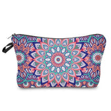 Deanfun Roomy Cosmetic Bag,3 piece Set Waterproof Travel Toiletry Pouch Makeup with Zipper (Mandala 1)