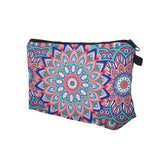 Deanfun Roomy Cosmetic Bag,3 piece Set Waterproof Travel Toiletry Pouch Makeup with Zipper (Mandala 1)