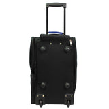 Dejuno 20 - inch Carry - on Rolling Duffle Bag - Blue