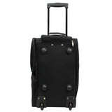 Dejuno 20 - inch Carry - on Rolling Duffle Bag - Charcoal