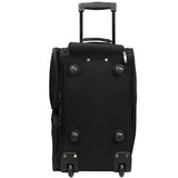 Dejuno 28 - inch Rolling Duffle Bag - Black
