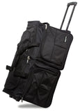 Dejuno 28 - inch Rolling Duffle Bag - Black