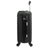 Dejuno Craft Hardside 20 - Inch Carry - On Lightweight Spinner Luggage - Black