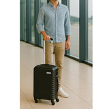 Dejuno Craft Hardside 20 - Inch Carry - On Lightweight Spinner Luggage - Black