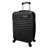 Dejuno Craft Hardside 20 - Inch Carry - On Lightweight Spinner Luggage - Black