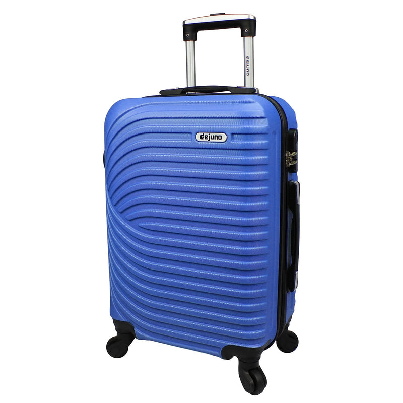 Dejuno Craft Hardside 20 - Inch Carry - On Lightweight Spinner Luggage - Blue