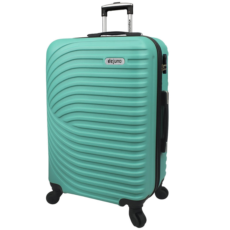 Dejuno Craft Hardside 24 - Inch Lightweight Spinner Luggage - Teal