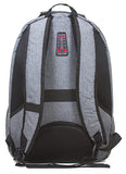 Dejuno Dejuno Commuter Backpack Checkpoint - friendly 15.6" Laptop Pocket - Heather Grey Laptop Backpack, Heather Grey