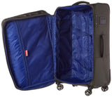 Dejuno Executive 3 - Piece Spinner Luggage Set With USB Port - Grey