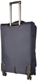 Dejuno Executive 3 - Piece Spinner Luggage Set With USB Port - Navy