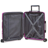Dejuno Lumos Hardside 3 - Piece Expandable Spinner Luggage Set - Orange