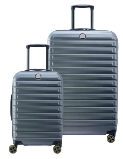Delsey Helium Edge 2 - piece Hardside Set (Grey)