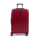 Delsey Luggage Helium Titanium 25" Expandable Spinner Trolley (One size, Red)