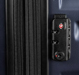 DELSEY PARIS Alexis Durable Luggage Set, Expandable & Lightweight 4-Wheel Spinners, Easy Grip handles for Smooth Journeys, TSA-Lock Incorporated, Men and Women, Navy, 3-Piece Set (21"/25"/29")