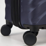 DELSEY PARIS Alexis Durable Luggage Set, Expandable & Lightweight 4-Wheel Spinners, Easy Grip handles for Smooth Journeys, TSA-Lock Incorporated, Men and Women, Navy, 3-Piece Set (21"/25"/29")